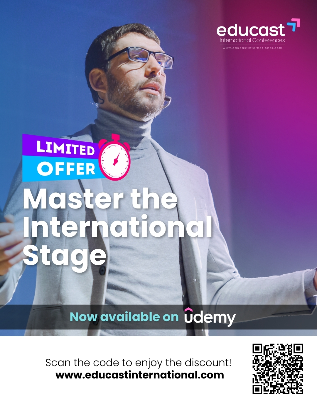 Master the International Stage is now on Udemy