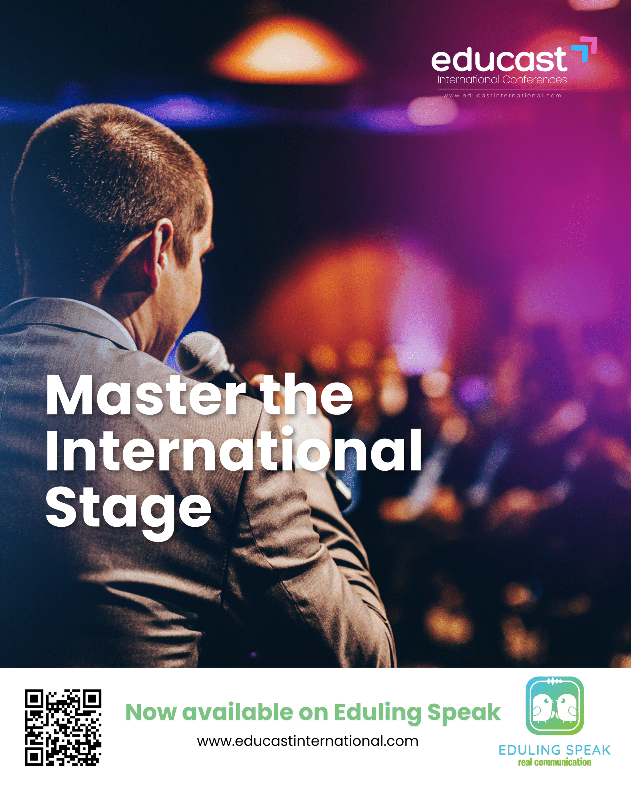 Big News! “Master the International Stage” Program Now LIVE on Eduling Speak App!